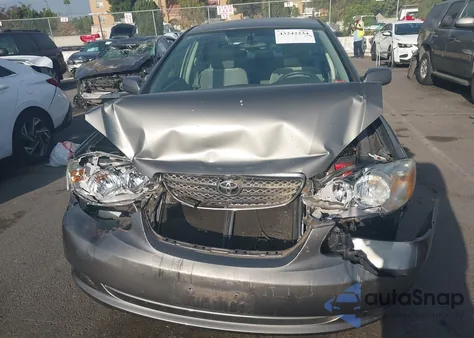 2007 Toyota Corolla Le из США, поврежденный, VIN 2T1BR32E67C728656